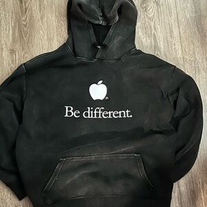 Balenciaga Charcoal and Black Hoodie